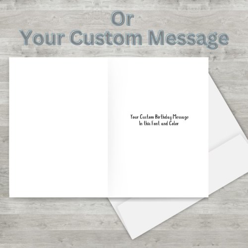 Custom Birthday Era Card